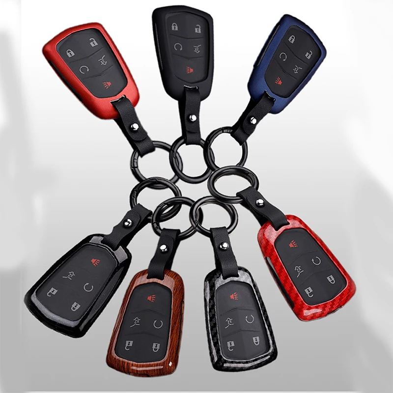 

Car Accessories for Cadillac xt5 xts atsl ct6 ats xt4 key bag cover Aluminum alloy decoration protection Key Case for Car