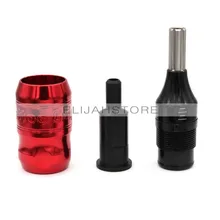 Постоянный макияж Татуировка ручка черный/красный/синий/фиолетовый/золотой/серый цвета Татуировка Трубная машина ручка наконечник