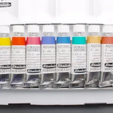 10 Цвета пигмент одноцветное кисти для акварели торт набор красок акварель набор краски товары для рукоделия 15 мл студент рисунок 74510