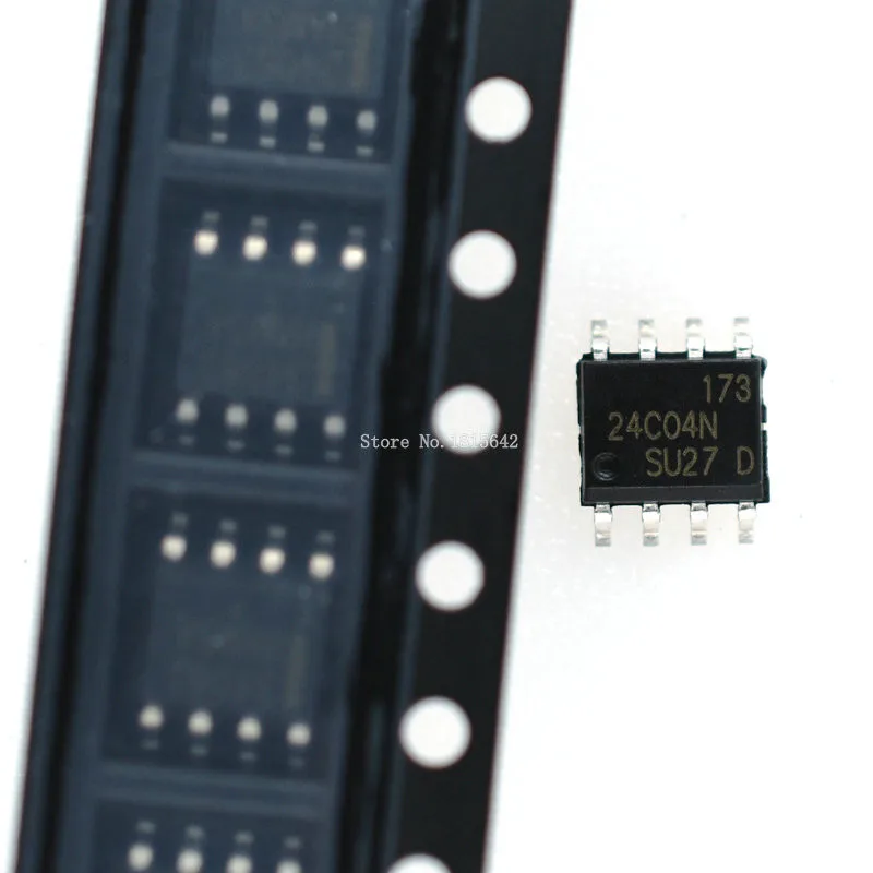 

20PCS/Lot AT24C04 24C04 24C04BN 24C04B SMD IC Chip SOP-8 New