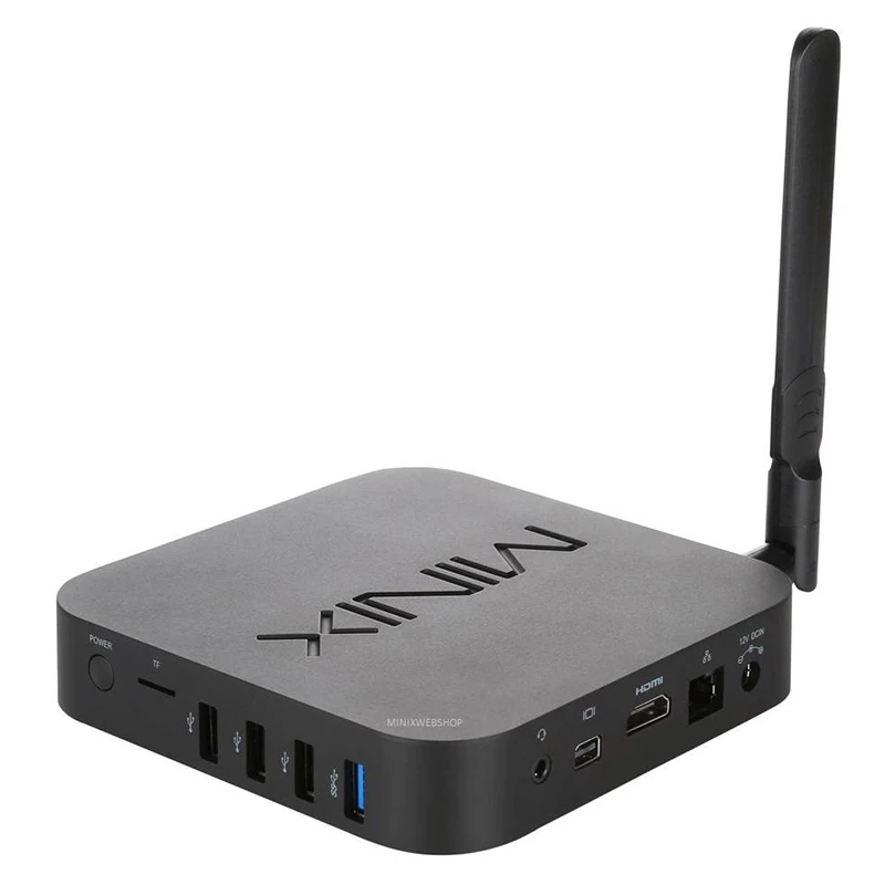 MINIX ТВ приставка NEO Z83-4 Pro официальный Windows 10 Pro мини ПК Intel Atom x5-Z8350 4 ГБ/32 ГБ ac wifi 1000 м LAN HDMI смарт ТВ приставка