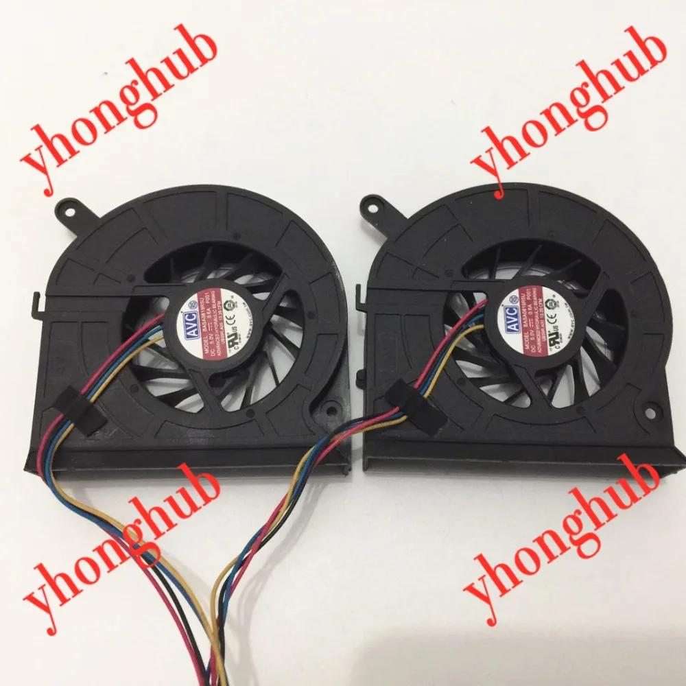 AVC BASA0819R5U P/N: 60.3BE08.001 DC 12V 0.6A 8-жильный 80x79x19 мм Сервер вентилятор охлаждения