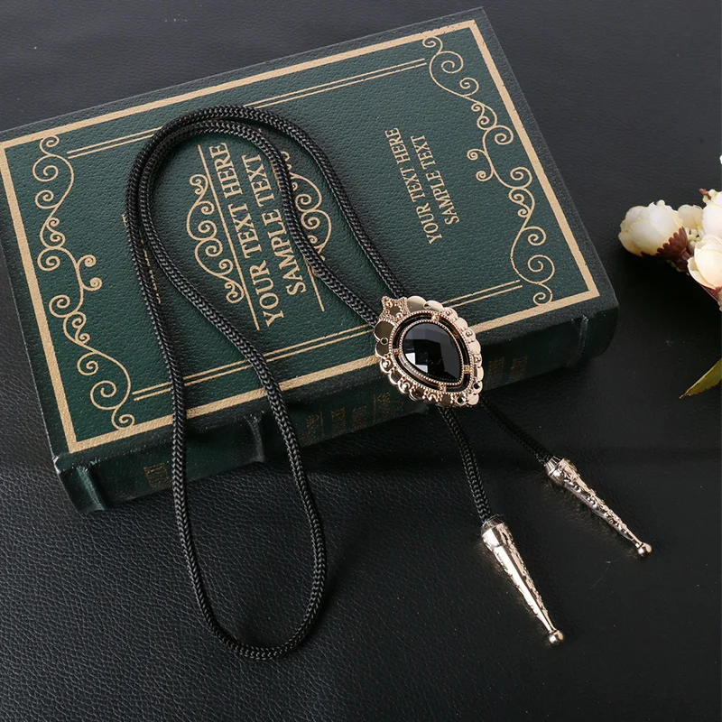

Men's Suits Cowboy Metal Bolo Tie Alloy Handmade Shirt Poirot Business Necktie Necklace Chian Bolo Bow Tie Collar