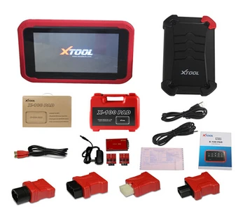 

Original XTOOL X100 Pad Auto Key Programmer Supporting EPB EPS DPF OBD Odometer OilRst TPMS TPS ImmoKey function as X300 pro
