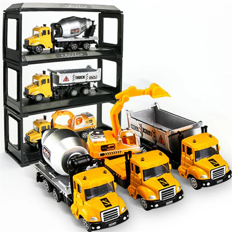Metal Car Toy Alloy Engineering Toy Car Vehicle Dumper