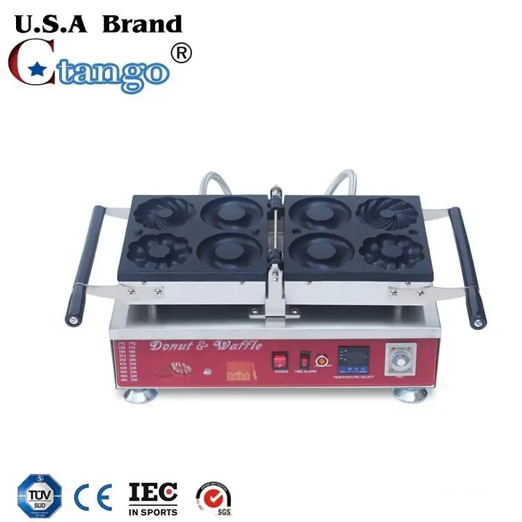 

Electric Commercial Digital Donut Doughnut Machine Maker Iron Baker