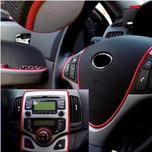 5m Car Grille Interior Exterior Mouldings Trim Decorative Strip Line For Volkswagen vw POLO Tiguan Passat Golf EOS Scirocco