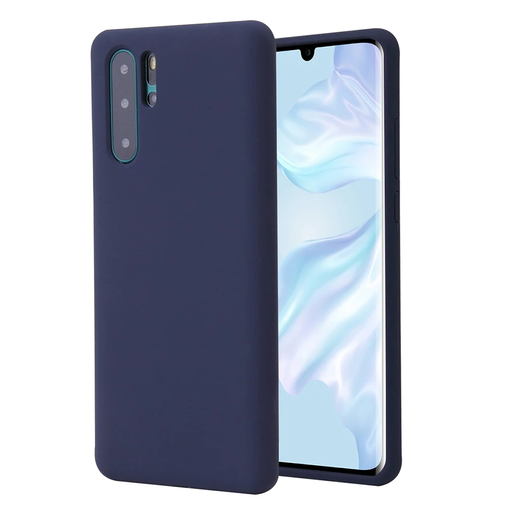 Huawei P30 Pro Чехол жидкий силиконовый чехол для huawei P20 Lite Мягкий сенсорный чехлы