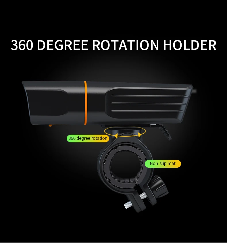 Sale 5200mAh Bicycle Light L2/T6 USB Rechargeable Power Bank Built-In 2*18650 Batteries 3 Modes Waterproof Headlight Bike Accessories 12