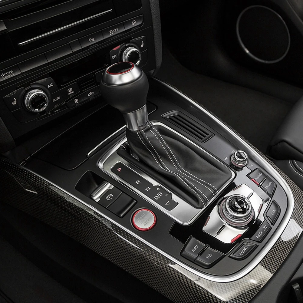 Pommeau de levier de vitesse de style RS pour Audi Q5, levier de vitesse de  voiture, tête de poignée, transmission automatique jdm - AliExpress