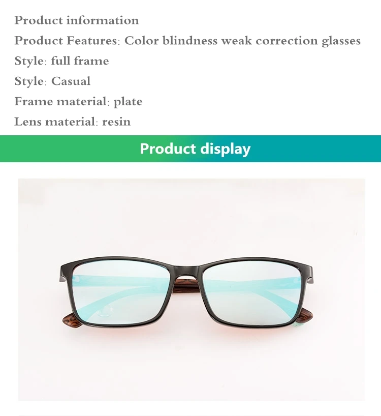 ZXTREE Мода Красный Зеленый Цвет Слепой корректирующие солнцезащитные очки Для женщин Цвет слепота» очки Цвет слепой драйвер очки Z399