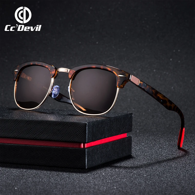

Cat eye Hot Rays Sunglasses Women Popular Brand Designer Retro men Summer Style Sun Glasses Rivet Frame Colorful Coating Shades