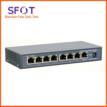 

Switch, POE reverse switch, 8 port 100M POE Enhanced fast type Ethernet switch, with curing isolation function