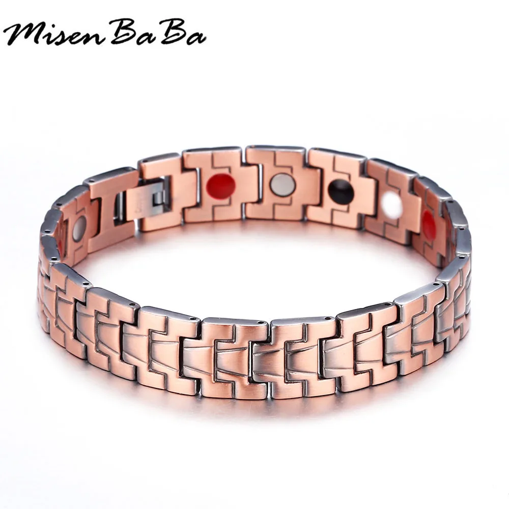 Chunky Chains Medical Bracelet For Men Germanium Energy