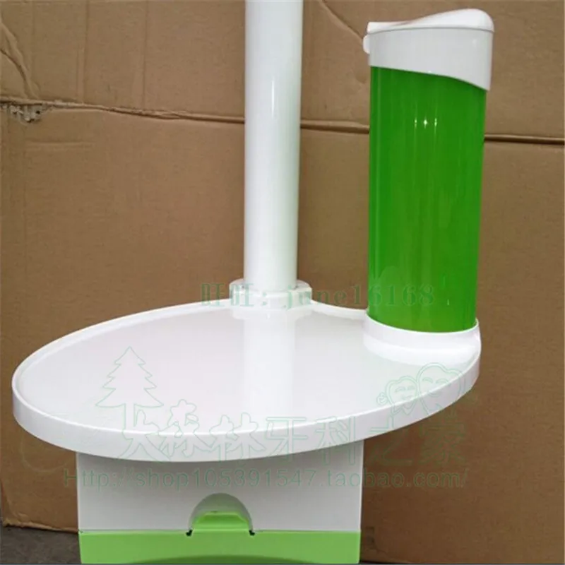 

A0062 Dental 3 in 1 Dental Tray Cup Storage Holder Cup Stents paper tissue box for 45mm Post dental chair unit equipment