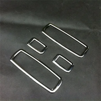 

ABS Chrome Auto Window Switch Buttons 3D Cover Stickers Fit For Fiat Freemont 2009-2012 2013 2014 Car-Accessories 4Pcs/set Parts
