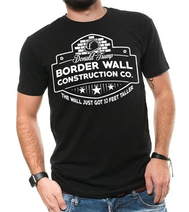 

Donald Trump Border Wall Construction Company Political Trump T-Shirt Trump 2020 Trump 2020 john wick feyenoord