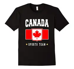 Канада Футболка Канадский кленовый лист логотип Soccering футбольные майки для мужчин модная футболка Топы с короткими рукавами