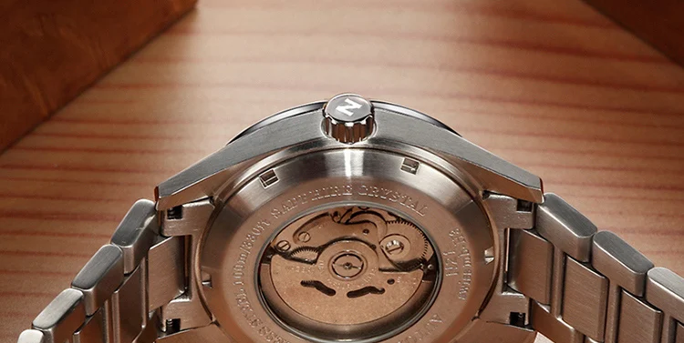 NEDSS бренд часы Ограниченная серия seiko автоматические часы Швейцарский Тритий скелет часы сапфировое стекло военный 10 бар водонепроницаемый