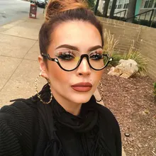 RFOLVE ins Популярные стильные сексуальные полуоправа оправа для очков в стиле кошачьи глаза женские летние дорожные солнцезащитные очки модные высококачественные оттенки RF54