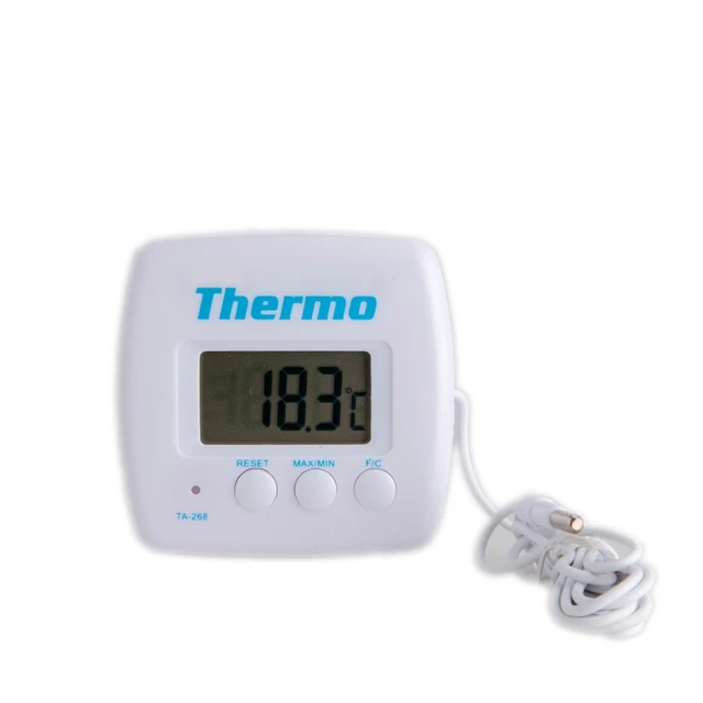 Household LCD Digital Indoor Thermometer Mini White High Accurate ... Household LCD Digital Indoor Thermometer Mini White High Accurate ...