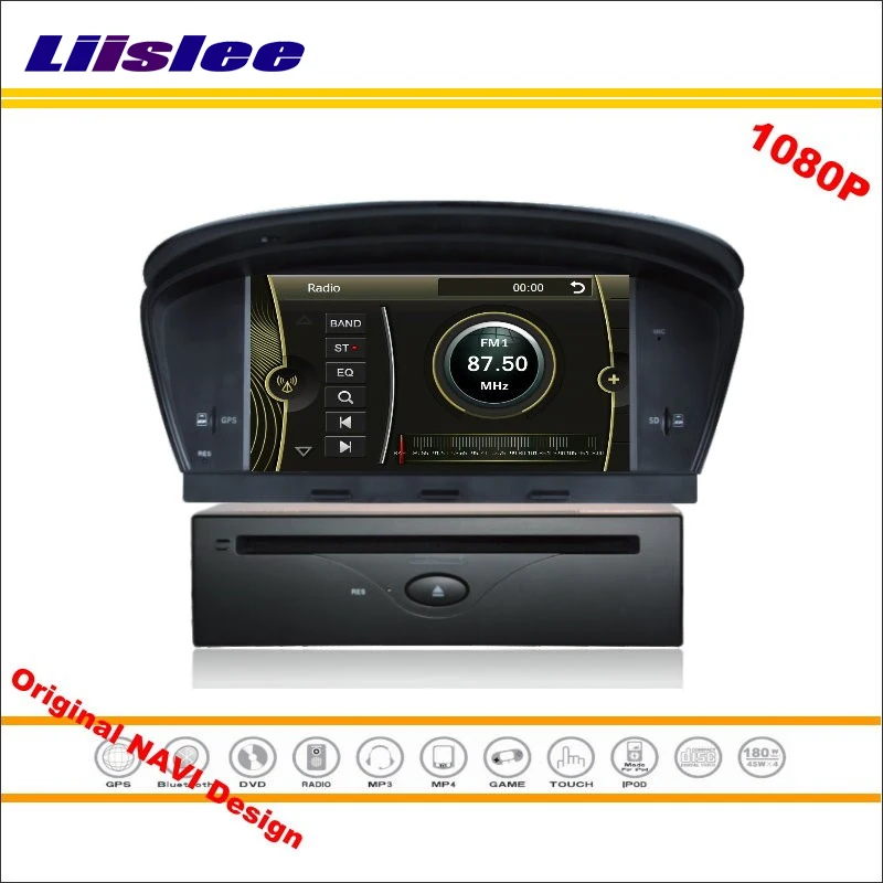 Для BMW 5 E60 E61 E63 E64 2003 2004-2010 без AUX Стерео Радио CD DVD gps навигация HD экран системы дизайн