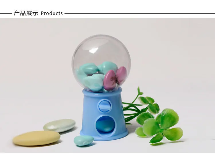 

48pcs Toy Twisted Candy Machine Manual Sweets Bottle Candy Box Small Sweets Dispenser Candies Storage Container