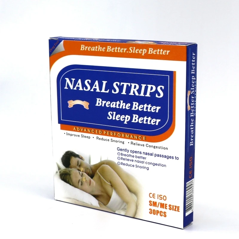 

10box=300pcs (55x16mm) Effective Reduce Snoring Nasal Strips Stop Snoring Strips Nose Patch Relief Nasal Congestion Sleeping Aid