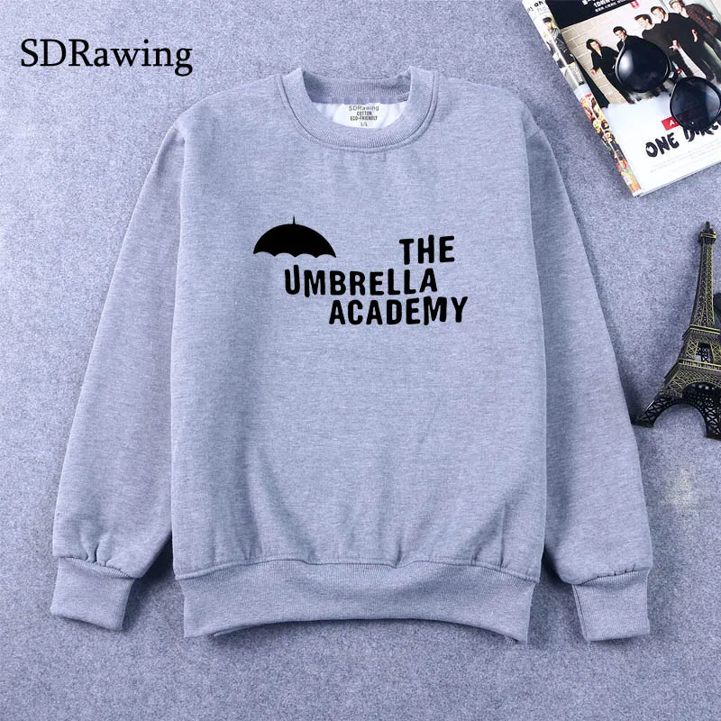 The umbrella academy Print New Fashion Long sleeves Letter Harajuku Print Girl Pullovers Tops O-neck Woman Hooded sweatshirt The umbrella academy Print New Fashion Long sleeves Letter Harajuku Print Girl Pullovers Tops O-neck Woman Hooded sweatshirt