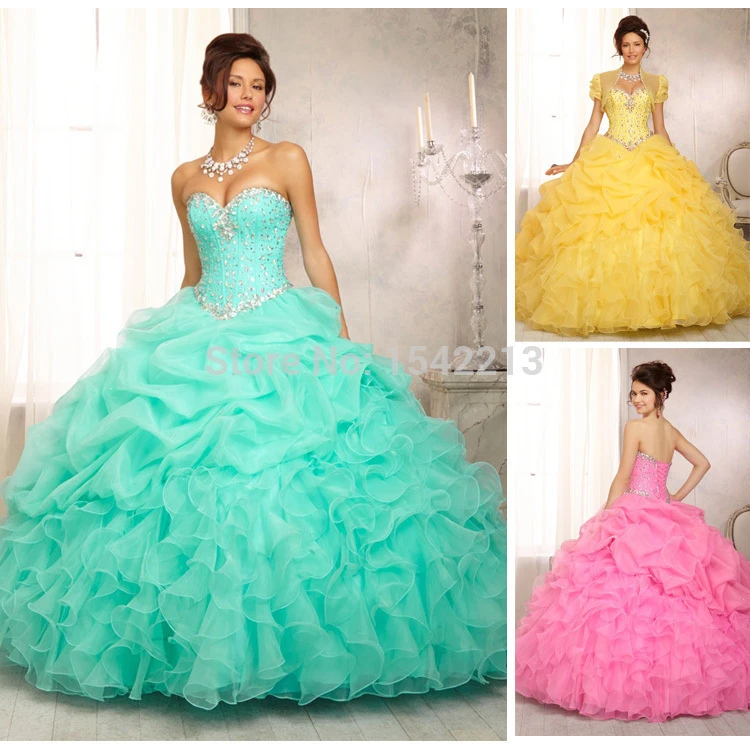 big yellow prom dresses
