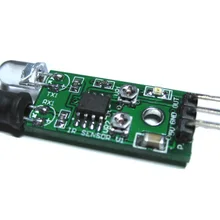 Инфракрасный модуль датчика предотвращения препятствий регулируемый 5-40 см/анти-солнце/