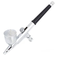 Двойное действие Аэрограф Comperssor набор 0,25-0,3 мм Игла воздушная кисть распылитель краска тела Искусство временная татуировка спрей ручка Аэрограф набор