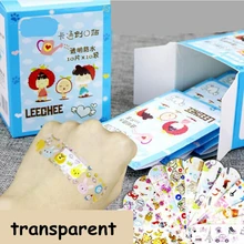 10 шт. Милая Водонепроницаемая дышащая повязка на голову с героями мультфильмов, адгезионные повязки, аптечка первой помощи для детей