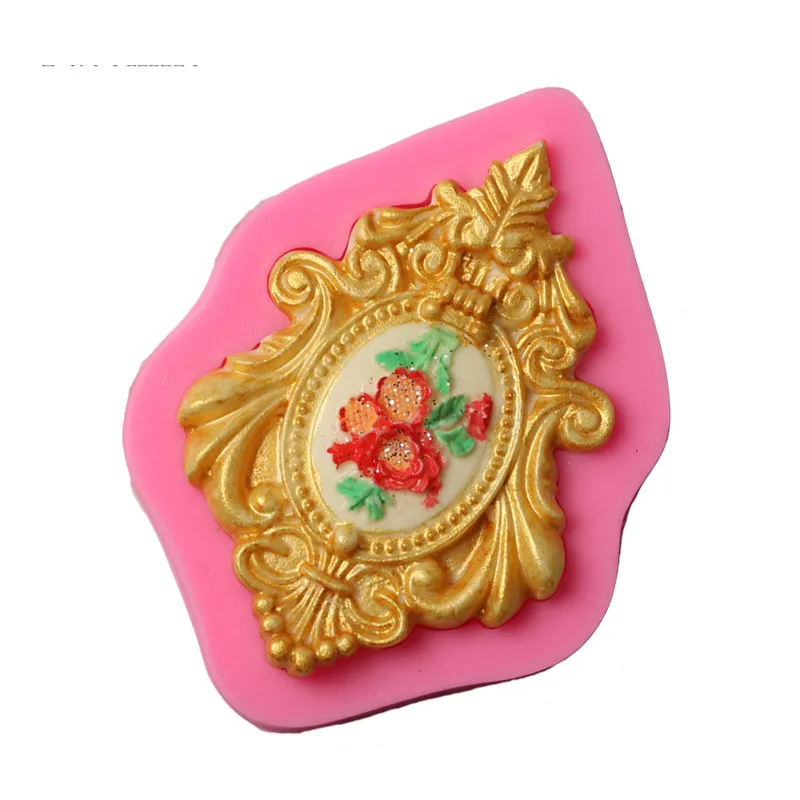 HOHGIULIA Fondant Cake Silicone Chocolate Mold Sugarcraft Retro Candy Cookie Cutter Tool For Bakware Soap Gumpas A094 | Дом и сад