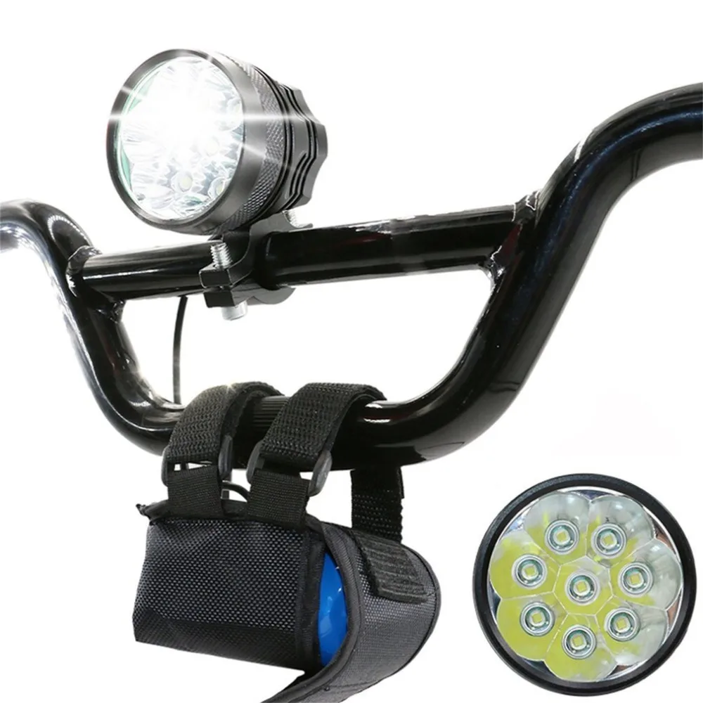 Best T6 LED Bicycle Head Lamp Universal Bike Front Light 3 Working Modes 9800LM Super Bright MTB Headlamp Torch for Night Cycling 1