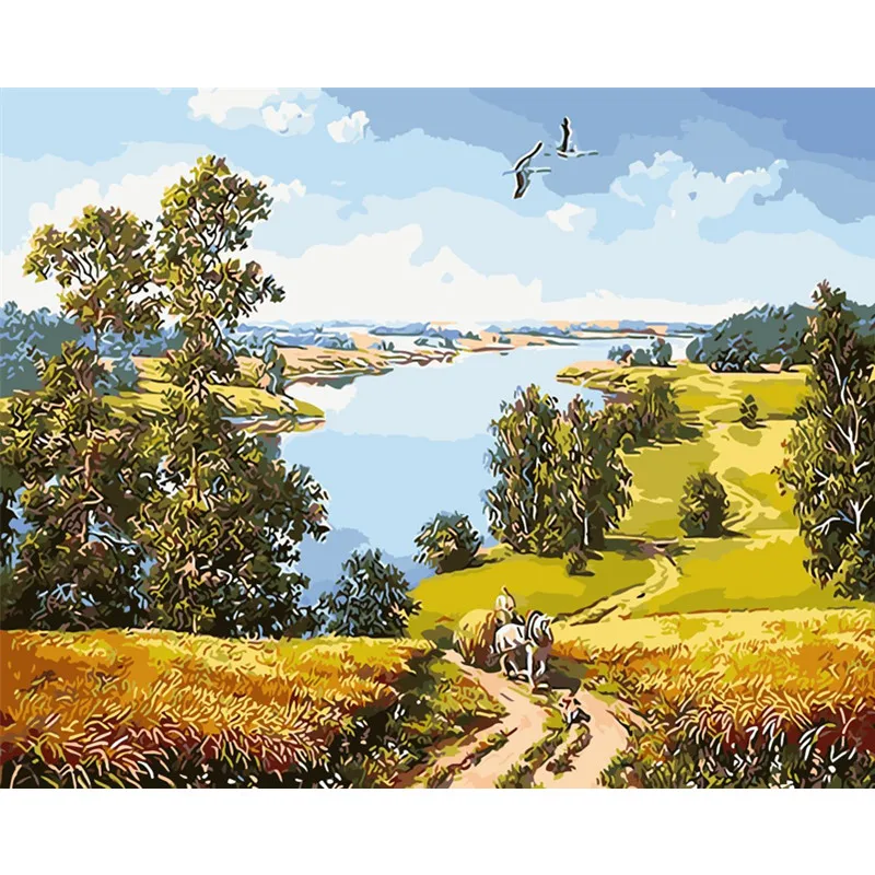 

Midsummer Hand Made Paint High Quality Canvas Beautiful Painting By Numbers Surprise Gift Great Accomplishment