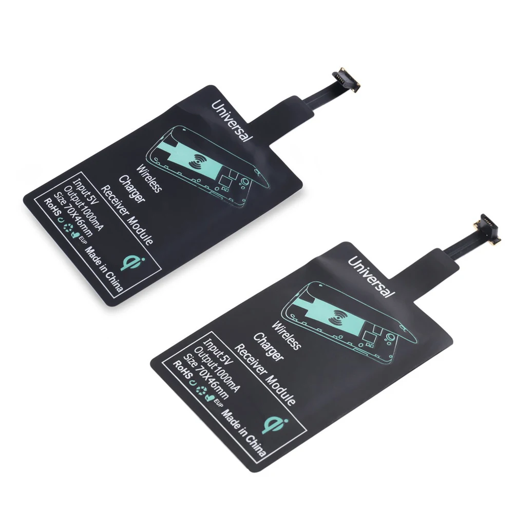 ALLOET Qi Universal Wireless Charging Charger Adapter Receptor Pad Coil Receiver For font b Android b