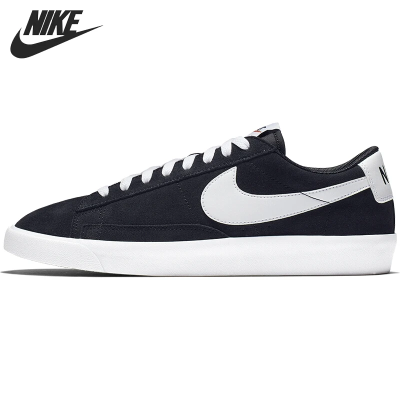 Оригинальный Новое поступление NIKE Блейзер Низкий PRM VNTG замша Мужская обувь для