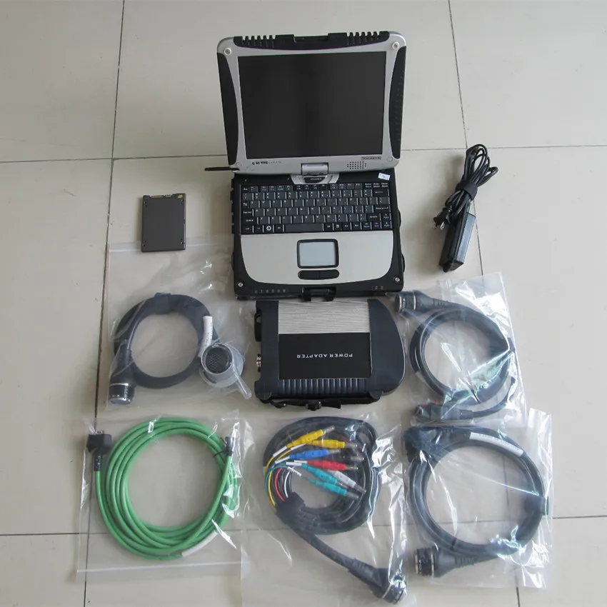  Mb sterne diagnose c4 mit software 201909 neueste ssd super mit laptop toughbook cf19 touchscreen m