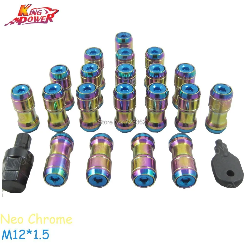 KP VOLKS WHEELS LOCK LUG NUTS 20pcs 12x1.5mm ACORN RIM CLOSE END FOR