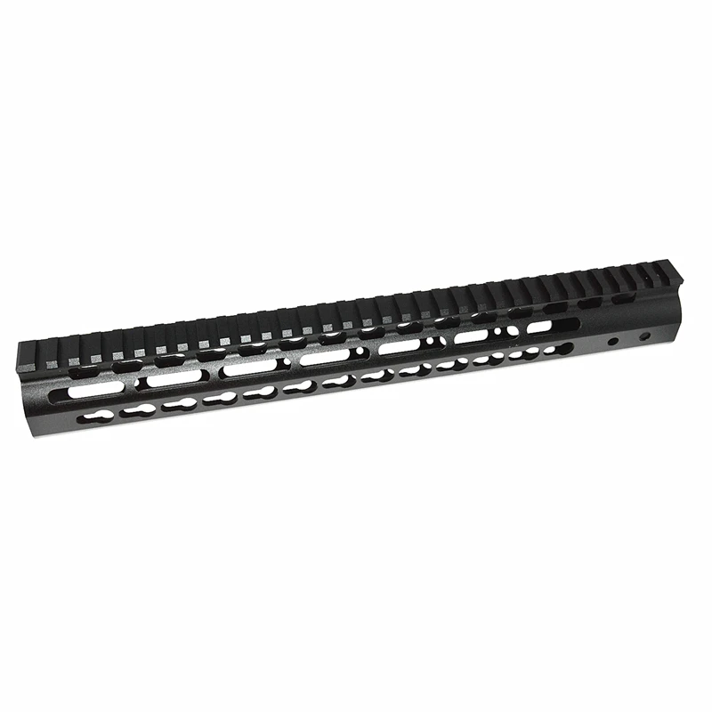 FIRECLUB 13,5 дюймов поплавок NSR KeyMod Handguard кронштейн со съемным Рельсом черный баррель гайка для AR-15 M4 M16