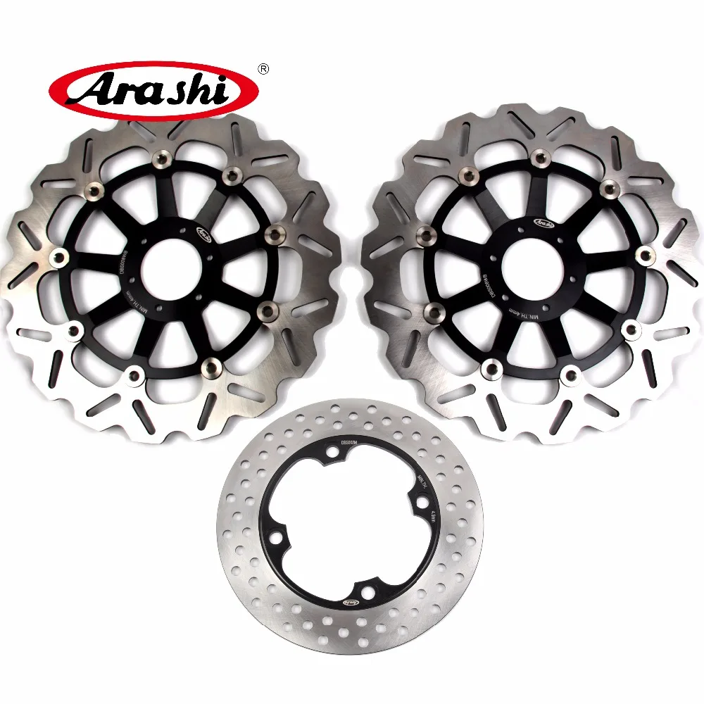 

Arashi 1 Set For HONDA VTR F FIRESTORM 1000 1997-2007 CNC Front Rear Brake Disk Disc Rotors 97 98 99 00 01 02 03 04 05 06 07