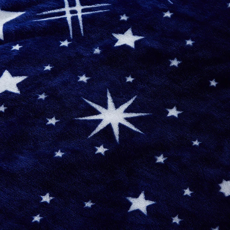 Яркие звезды покрывало одеяло высокой плотности супер мягкие фланелевые одеяло на диван/кровать/автомобиль портативный пледы JJJRY451