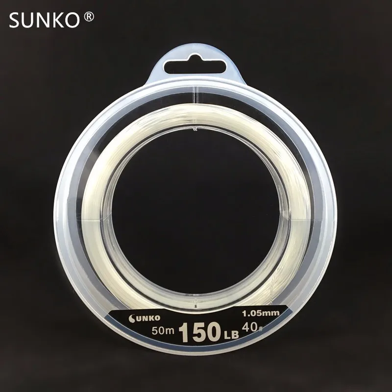 

SUNKO Brand NO.40# 150LB Nylon Fishing Line Super Strong Monofilament Fishing Line Lure Rock Sea Fishing