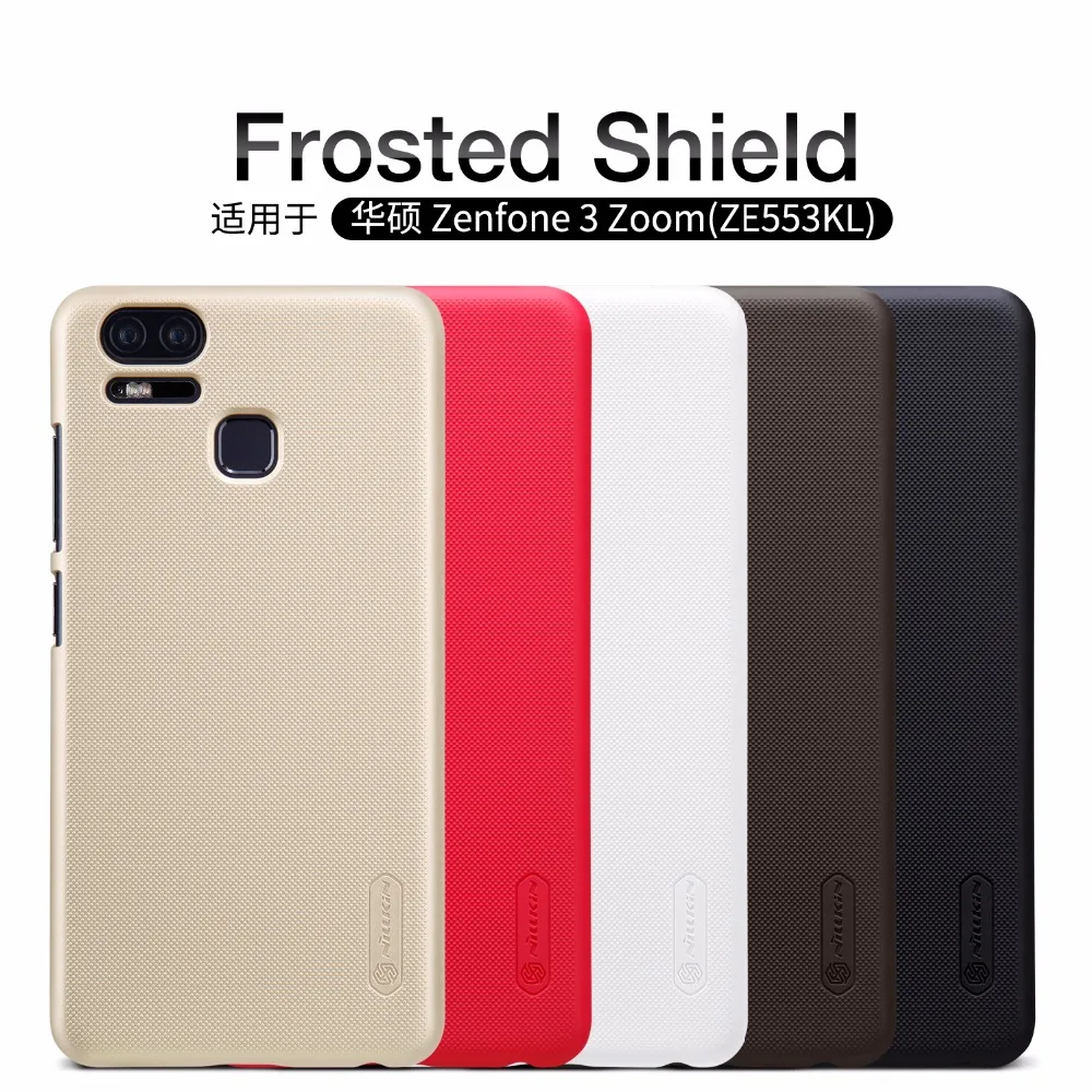 Asus Zenfone 3 Zoom ZE553KL Case Nillkin Frosted Shield Hard Plastic PC Back Cover For ZE553K GIft Screen Protector | Мобильные