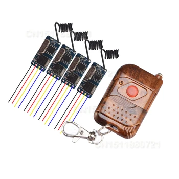 

DC3.6V 3.7V 4.5V 5V 9V 12V RF Remote Controller Wireless Receiver RX Transmitter TX Light LED Lamp Power Remote ON OFF