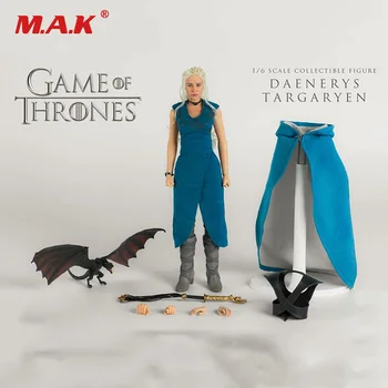 

1/6 Scale Full Set Action Figure ThreeZero Game of Thrones Figure 3Z0018 Normal Ver. Daenerys Targaryen Model Toy for Collection