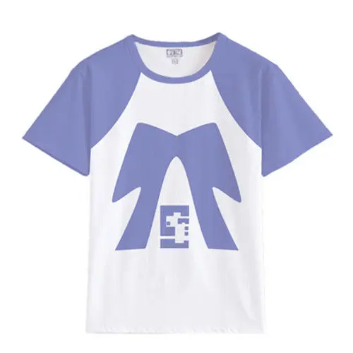 Anime T shirt Zombie Land Saga Konno Junko Cosplay women Short Casual Tee Tops