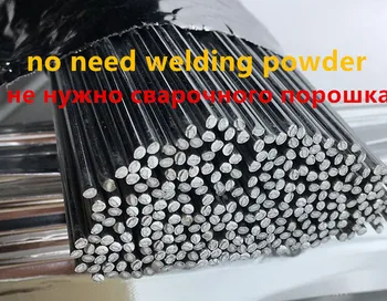 

50PCS Dia 2mm Low Temperature Aluminum Flux Cored Welding Wire No Need Aluminum Powder Instead of WE53 Copper and Aluminum Rod