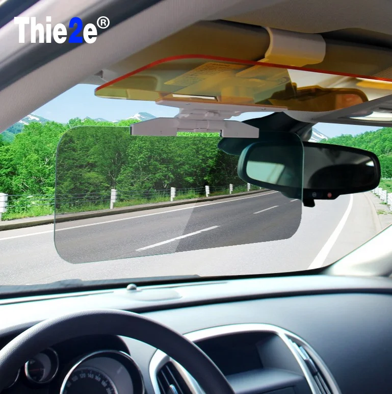 

Car Sun Visor Auto Anti Dazzling Goggle for Honda Civic Accord Fit CRV HRV City Jazz for Jaguar XE XF XJ Accessories